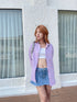 WANWAN Collar Cotton Shirt